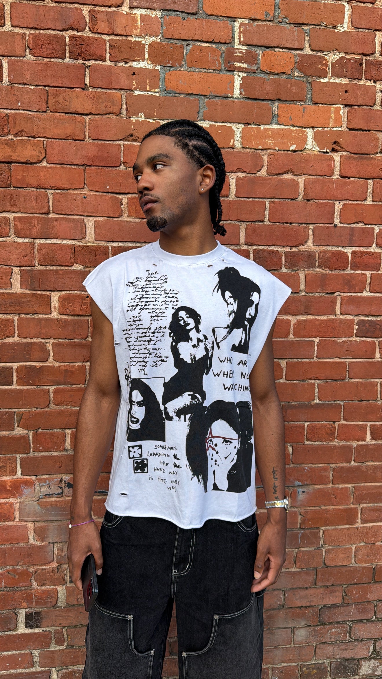 LUST CUTOFF TEE