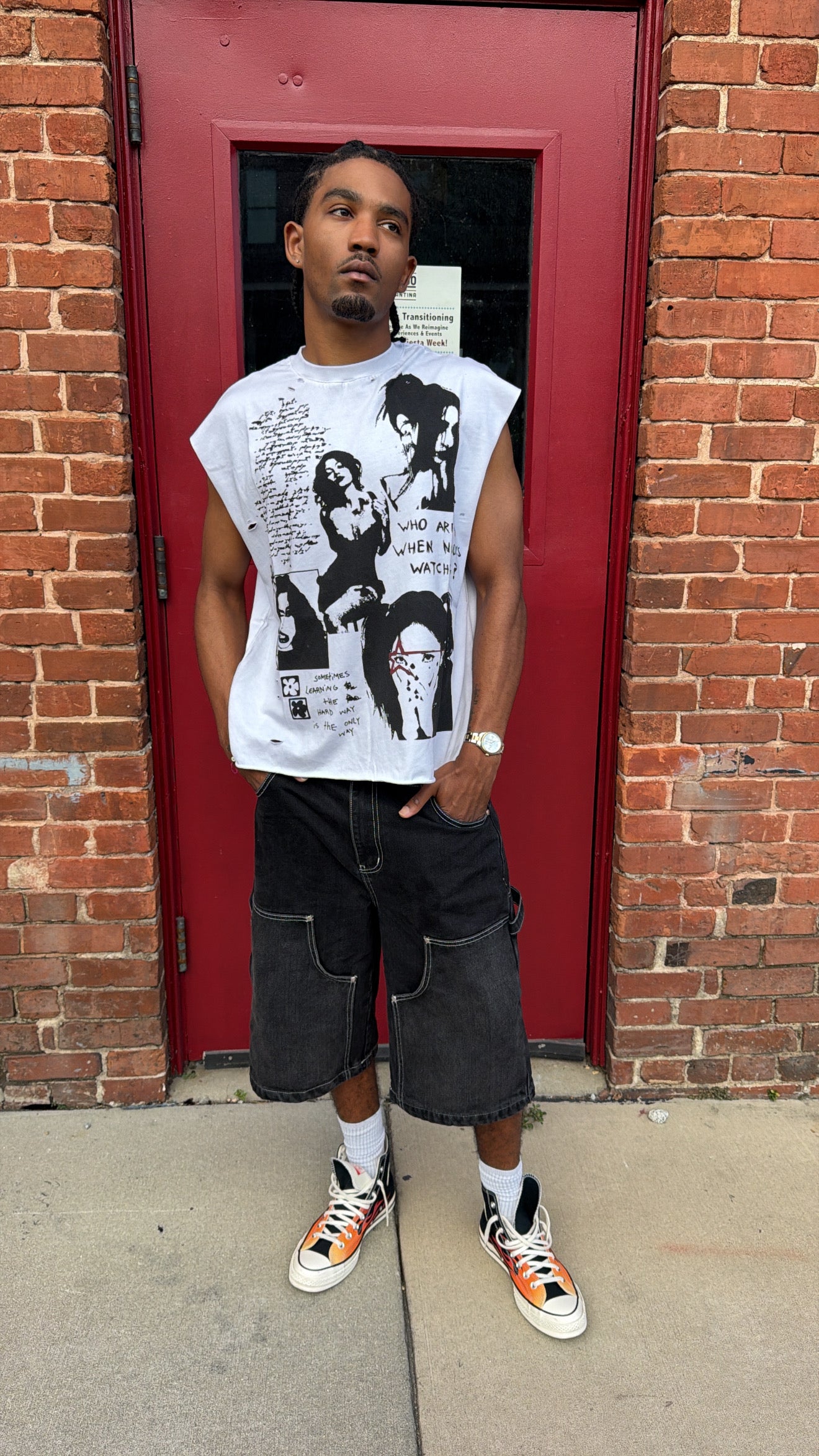 LUST CUTOFF TEE
