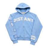 BLUE DISTANT HOODIE