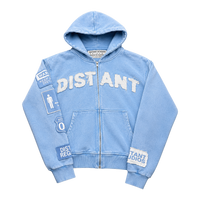 BLUE DISTANT HOODIE
