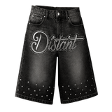 BLACK DISTANT JORTS
