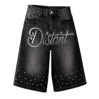 BLACK DISTANT JORTS