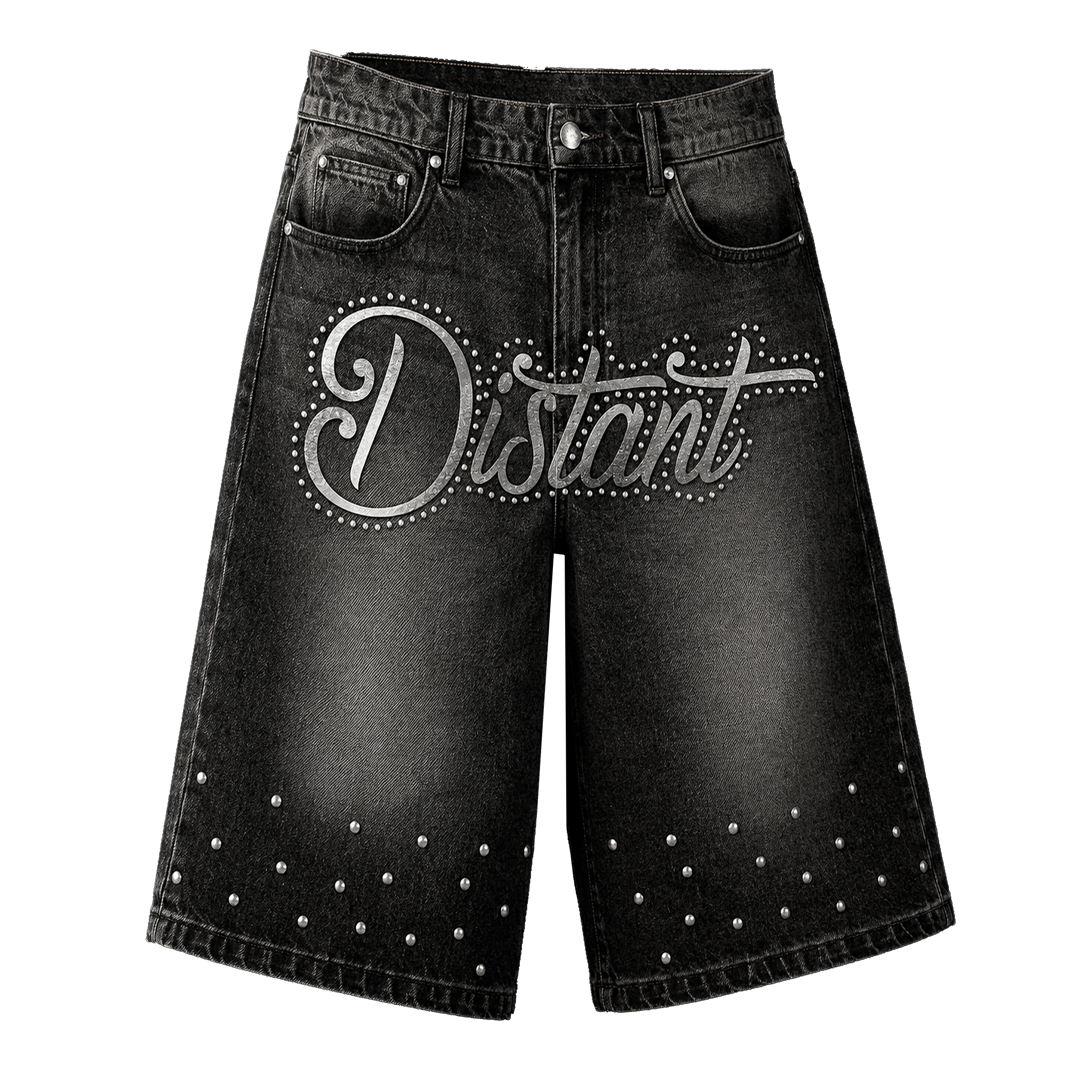 BLACK DISTANT JORTS
