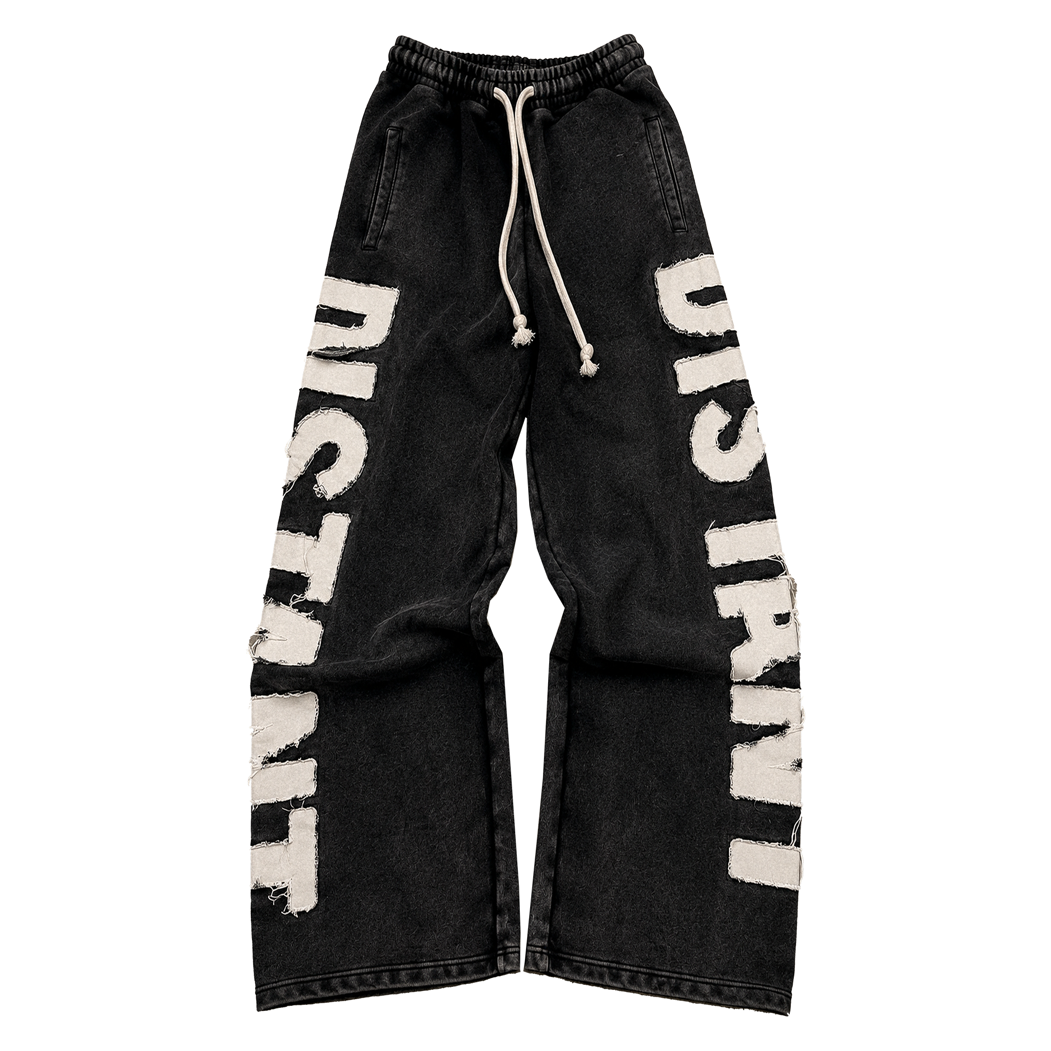 BLACK DISTANT SWEATPANTS