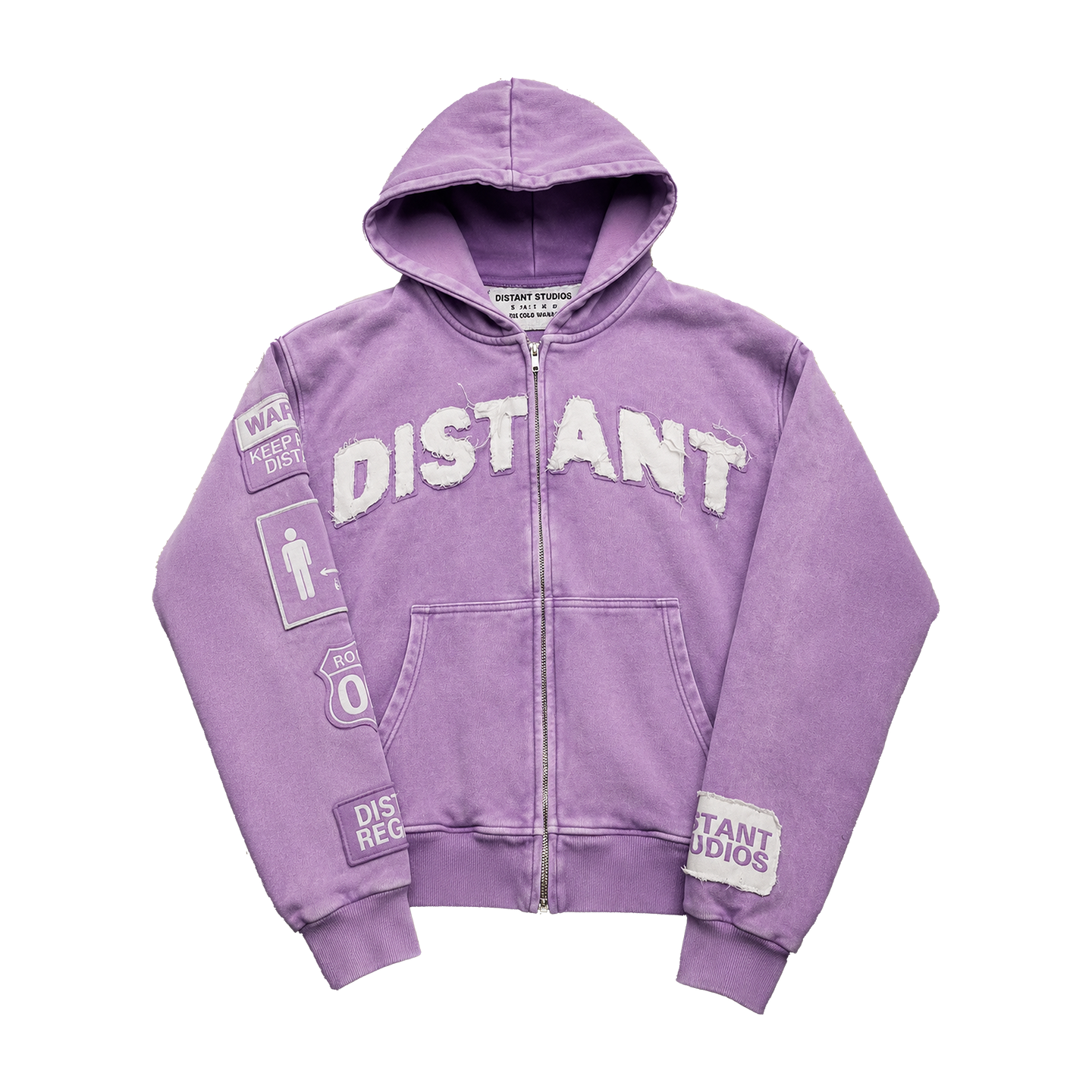 PURPLE DISTANT HOODIE