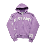 PURPLE DISTANT HOODIE