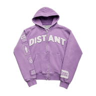 PURPLE DISTANT HOODIE