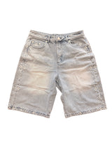 BLUE RHINESTONE JORTS