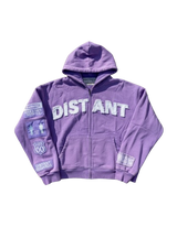 PURPLE DISTANT HOODIE