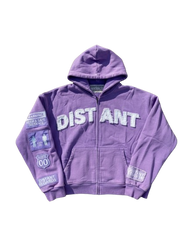 PURPLE DISTANT HOODIE