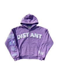 PURPLE DISTANT HOODIE