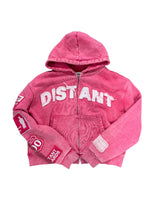 PINK DISTANT HOODIE