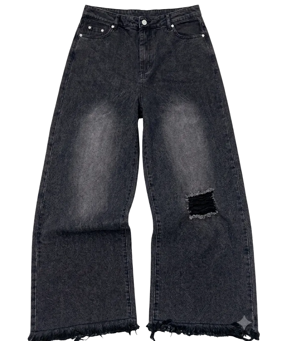 BLACK ESSENTIAL JEANS