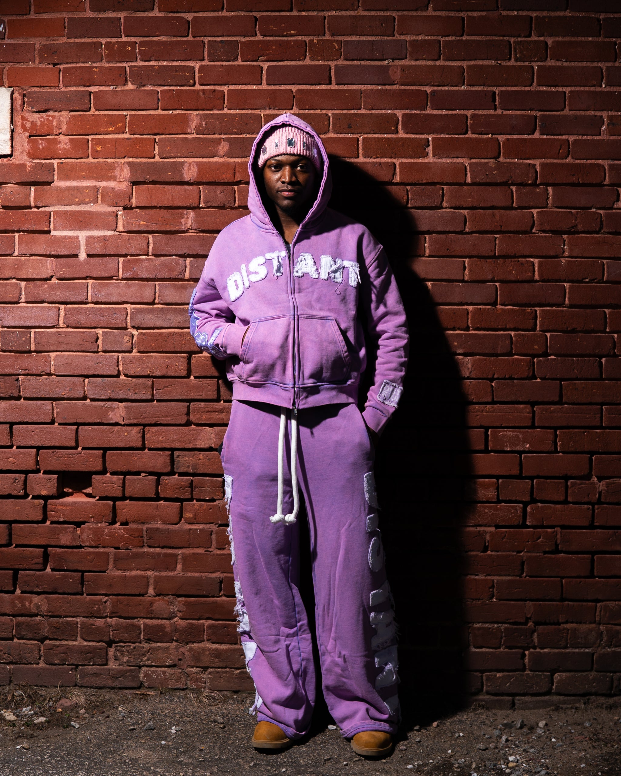 PURPLE TRACKSUIT