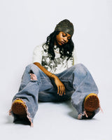 PURPLE ESSENTIAL JEANS