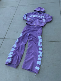 PURPLE TRACKSUIT