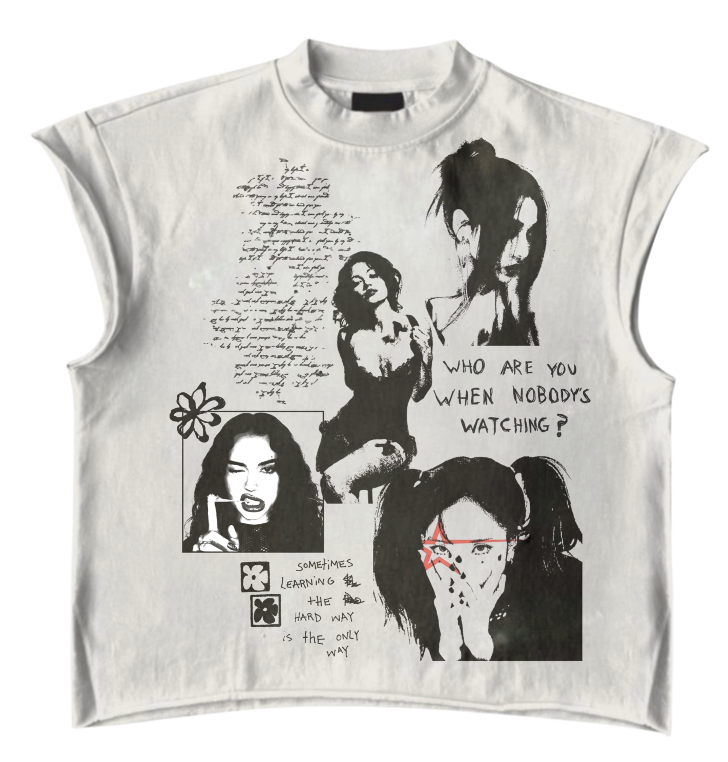 LUST CUTOFF TEE