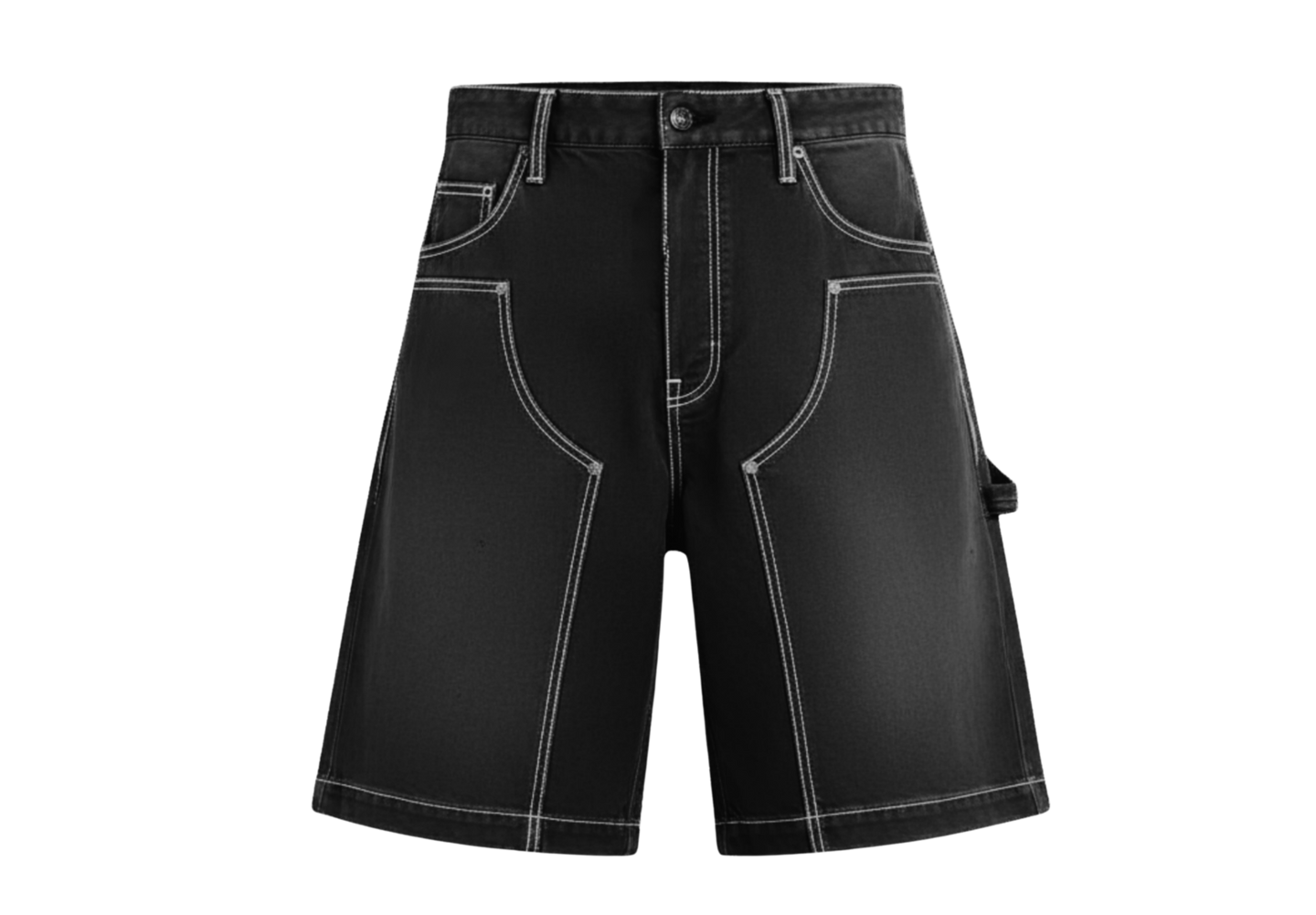 REVERSE STITCHED JORTS