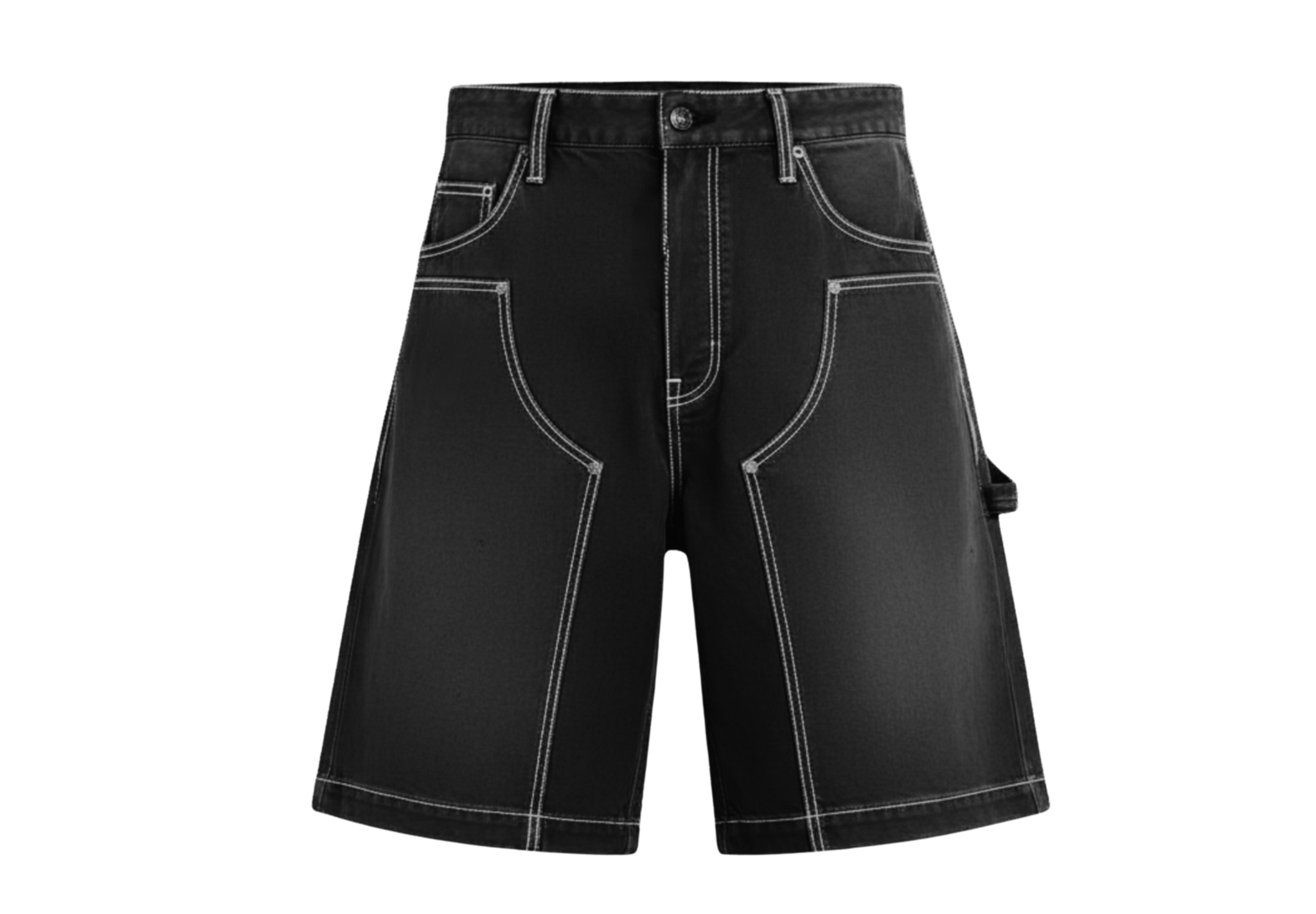 REVERSE STITCHED JORTS