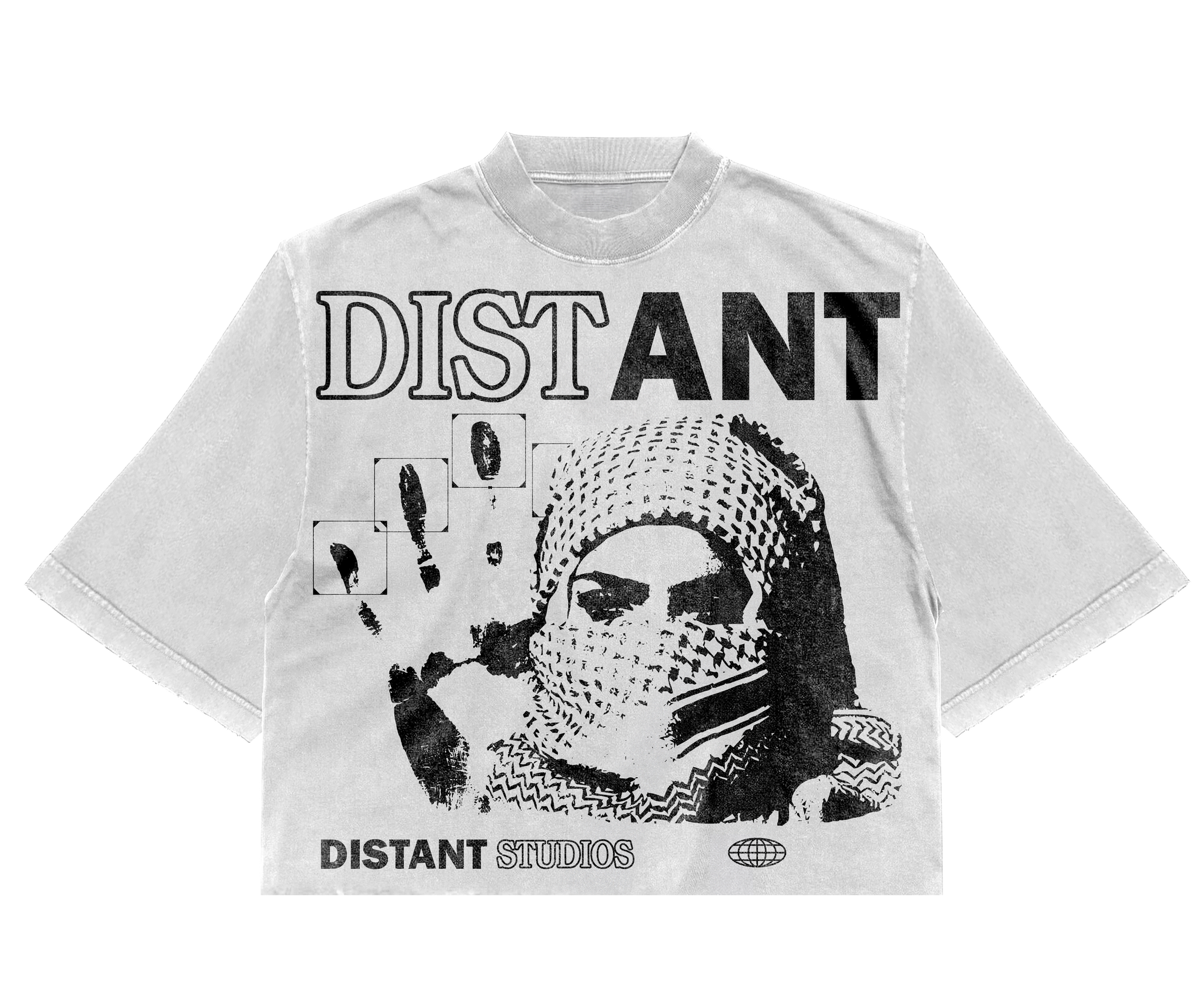DISTANT WHITE TEE